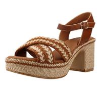 POPA Sandalia Melia Yute Marron Cuero Talla 38
