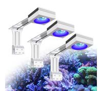 PopBloom 3x RL90 WiFi Luces LED para acuarios de arrecife, luz led acuario para tanque marino de agua salada de coral