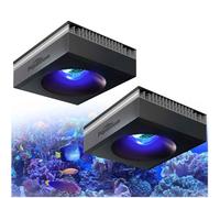 PopBloom RL90 WiFi Luz Led Acuario Marino 100W, Lampara Acuarios Pantalla Led Acuario Coral, Luces para acuarios (2 lámparas con kit para colgar)