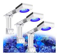 PopBloom RL90 WiFi Luz LED de Acuario Marino 300W, Iluminación Acuario Marino para 130-170cm arrecife Coral Acuario de Peces (3 lámparas con kit de montaje)