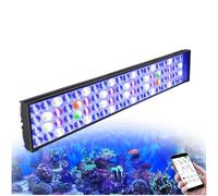 PopBloom-WiFi Luz LED para Acuario Marino, Lámpara de Acuario de Espectro Completo para Coral de Arrecife SPS/LPS Luz de Pecera (60W (Para 50-70cm))