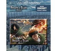 Popbuddies - Attack on Titan: Trio- Magnet, Fridge Magnet - 6x9cm - Original & Licencia