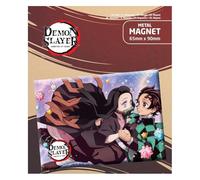 PopBuddies - Demon Slayer: Kimetsu no Yaiba - Tanjiro and Nezuko - Magnet, Fridge Magnet - 6x9cm - Original & Licencia
