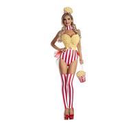 Popcorn Babe Women's Fancy Dress Costume Medium