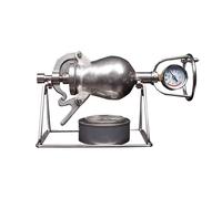 Popcorn Cannon Maker de palomitas de maíz china230 ml Acero inoxidable La máquina tradicional de palomitas de maíz a mano tradicional puede hacer una variedad de sabores