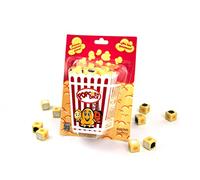 Popcorn Dice, Juego de Mesa, 2-6 Jugadores, Familiar, Party, con Amigos, Dados, Palomitas, Tentar a la Suerte, Idioma Español, Edad +6 Años