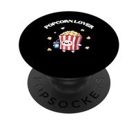 Popcorn Love Cool Popcorn Lover PopSockets PopGrip Adhesivo