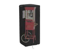 Popcorn Machine Cart Cover - Heavy-duty Popcorn Machine | 420D Oxford Cloth, Recambio Parts | Heavy Duty Waterproof Dust Protective Cover With Windproof Buckles & Adjustable Drawstring