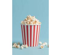 Popcorn Notebook: Movie Lover Journal / Fun Snack-Themed Notebook / Lined Writing Notebook