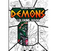 PopCross Studios Demons Coloring Book: No AI was used to make this art (PopCross Coloring Books)