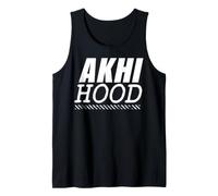 PopCulture - Akhi Islam Muslim Hermano Mate, Black/White Camiseta sin Mangas