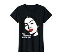 PopCulture - Literally Just A Girl Beauty Camiseta