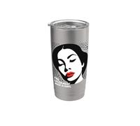 PopCulture - Literally Just A Girl Beauty Vaso térmico de acero inoxidable de doble pared