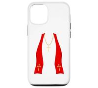 Pope Costume Shirt Lazy Priest Halloween Costume Pope Carcasa para iPhone 12/12 Pro