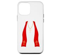 Pope Costume Shirt Lazy Priest Halloween Costume Pope Carcasa para iPhone 12 Mini