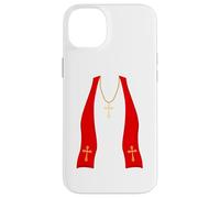 Pope Costume Shirt Lazy Priest Halloween Costume Pope Carcasa para iPhone 14 Plus