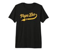 Pope Leo 14 Diseño clásico de béisbol Camiseta Premium