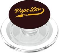 Pope Leo 14 Diseño clásico de béisbol PopSockets PopGrip para MagSafe