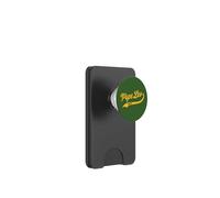 Pope Leo 14 Diseño clásico de béisbol PopSockets PopWallet para MagSafe