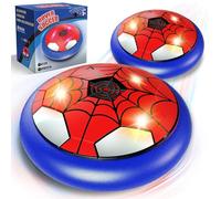 POPERFUN Balon Futbol Flotante con Luces LED,Juguetes Hover Soccer Ball Regalo para 3 4 5 6 7 8 9 10 11 12 Años Niños Niñas, Balón de fútbol levitante Cumpleaños