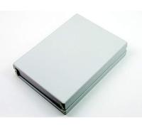 POPESQ® 1 piezas x Caja 129x94x25mm con Panel Gris Plastico #A2073