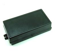 POPESQ® - 1 piezas x Caja 146x75x40mm con Orejetas fijacion Negro Plastico / 1 pcs. x Enclosure 146x75x40mm with Fixing lugs Black Plastic #A41