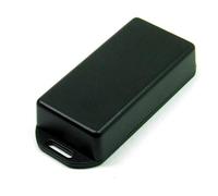 POPESQ® - 1 Piezas x Caja 80x40x20mm con Orejetas fijacion Negro Plastico / 1 Piezas x Caja 80x40x20mm con Orejetas fijacion Negro Plastico #A1703