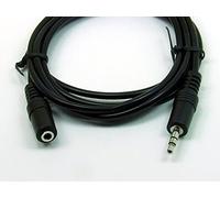 POPESQ 1 unidad. x Cable Jack 3,5 mm Stereo - Cable alargador (5 m), color negro