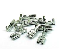 POPESQ® 10 Piezas x Enchufe Plano 6.3mm 1.5-2.5mm² Zocalo Estanado #A1680