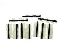 POPESQ® 10 piezas x Regleta de ornes 2.54mm 16 pines Cortable Recto #A3194