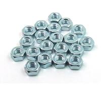 POPESQ® - 20 Piezas/pcs. x M3 Tuerca/Nut Acero Galvanizado Steel - Zinc #A1974