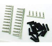POPESQ® 20pcs x Conector hembra con contactos de prensado 2,54 mm 1 vías DUP254#A2231