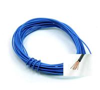 POPESQ® 5 m x Alambre 1 Pines 0.5mm² Trenzado Automovil Azul / 5 m x Wire 1 Way 0.5mm² Stranded Automobile Blue #A39