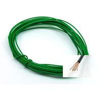 POPESQ® 5 m x Alambre 1 Pines 0.5mm² Trenzado Automovil Verde / 5 m x Wire 1 Way 0.5mm² Stranded Automobile Green #A2297
