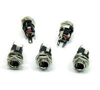 POPESQ® 5 Piezas x DC 2.1mm Zocalo 7.5mm Metal / 5 pcs. x DC 2.1mm Socket 7.5mm Metal #A2270