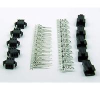 POPESQ® 5 Piezas x Kit Zocalo con Enchufe con Contactos crimpados 2.54mm 3 Pines MT254 / 5 pcs. x Kit Socket with Plug with Crimpcontacts 2.54mm 3 Way MT254#A2293