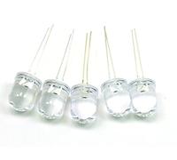 POPESQ® 5 piezas x LED 10mm Ultrabright Rojo #A690