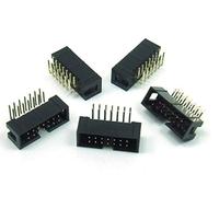 POPESQ® 5 unidades. x IDC 2.54mm Conector hembra PCB de 14 vías Codo #A1949