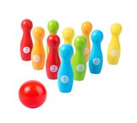 POPETPOP 1 Juego Bolos para Kit Educativo de Bolos para Fiestas Infantiles Juguete para Desarrollar Habilidades y Coordinación para Actividades Interiores y Reuniones Familiares