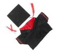 POPETPOP 1 Juego De Peluche De Graduación, Disfraz De Birrete De Soltero, Único para Niños, Bonito Peluche De Graduación.