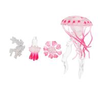POPETPOP 1 Juego Figuritas de Medusas para Aprendizaje Infantil Educativo de Ciclo de Juguetes para del Océano para Desarrollo Cognitivo y