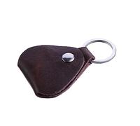 POPETPOP 1 juego Púas de Guitarra Inoxidable con Funda de Cuero de para San Valentín Accesorios para Guitarristas Compatible con Guitarra Ukelele Protección Durable y Práctica