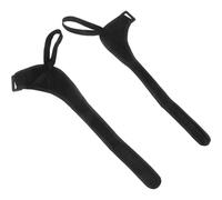 POPETPOP 1 Par de Correas para Bastón de Esquí y Trekking de Poliéster Negro Doble Protección Que Evita el Deslizamiento para Deportes al Aire Libre