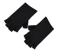 POPETPOP 1 par Guantes de Protección UV para Manicura y Actividades al Aire Guantes de Verano Antisun Diseño de Dedos Cortos Protección Eficaz contra UV Fáciles de Limpiar y Reutilizables