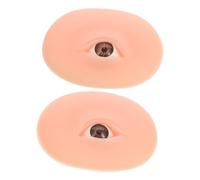 POPETPOP 1 Par Módulo de de y ojos. maquillaje de silicona tablero de ojos de maquillaje piel de silicona falsa modelo de maquillaje de ojos falsos real