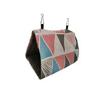 POPETPOP 1 Pc Cama De Loro Casa Choza De Nido De Pájaro Escondite De Pájaro Loro Juguetes Cacatúa Jaula Para Periquitos Hamaca Para Loros Happy Hut Hamaca Suministros Para Aves Ardilla