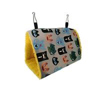 POPETPOP 1 Pc Nido De Pájaros Al Aire Escondite De Pájaro Loro Hamaca Choza Feliz Tienda De Conejillo De Indias Jaula Para Periquitos Loro De Juguete Perico Ropa De Cama Pequeño Loro