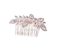 POPETPOP 1 Pieza De Tiara De Pelo Brillante Peine Para El Pelo Peine De Cristal Clips Tocados De Boda Peine De Diamante Peines Para El Pelo Para Mujer Tocado De Novia Tiara De