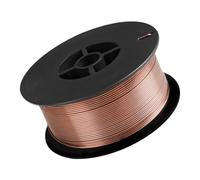 POPETPOP 1 Rollo de Alambre de Soldadura sin Gas de Acero al Carbono Núcleo Fundente, Penetración Controlada y Soldadura Rápida, Adecuado para Construcción y Reparación Industrial