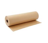 POPETPOP 1 rollo Papel Kraft Premium para Envoltorio de y Decoración Floral Rollo de Metros para Manualidades y Embalaje de Libros y Cajas